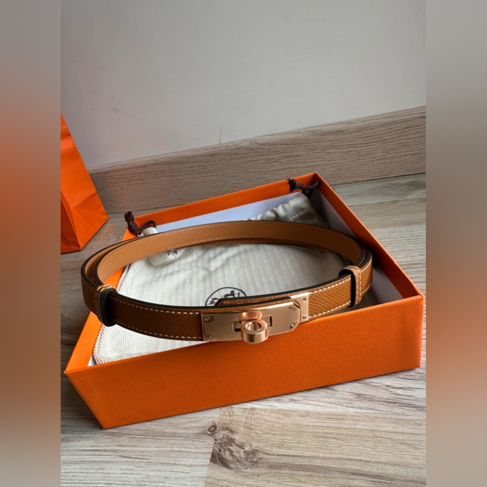 Hermes Kelly 18 Epsom Belt